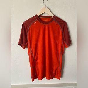 Smartwool PHD Men’s Short Sleeve - Orange Merino Blend